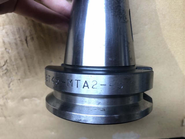 中古ツーリング 【BT45モールステーパホルダ】BT45-MTA2-45 TOYO SEIKI/東洋精機