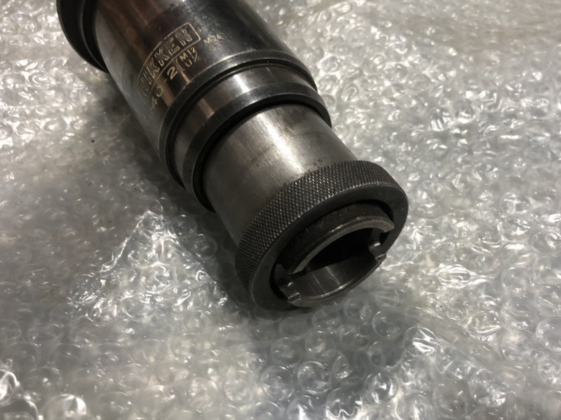 中古その他ツール保持具 【ノンストップ用タッパチャック】ZQ40-2（M12-M24　U1/2-U1） NIKKEN/日研