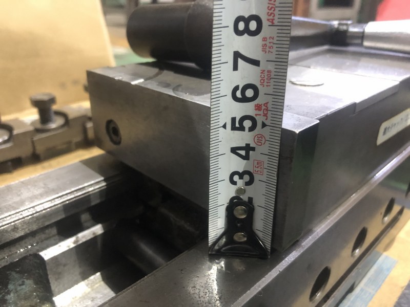 中古油圧バイス 【油圧バイス】口幅130ｍｍ　口高50ｍm 不明