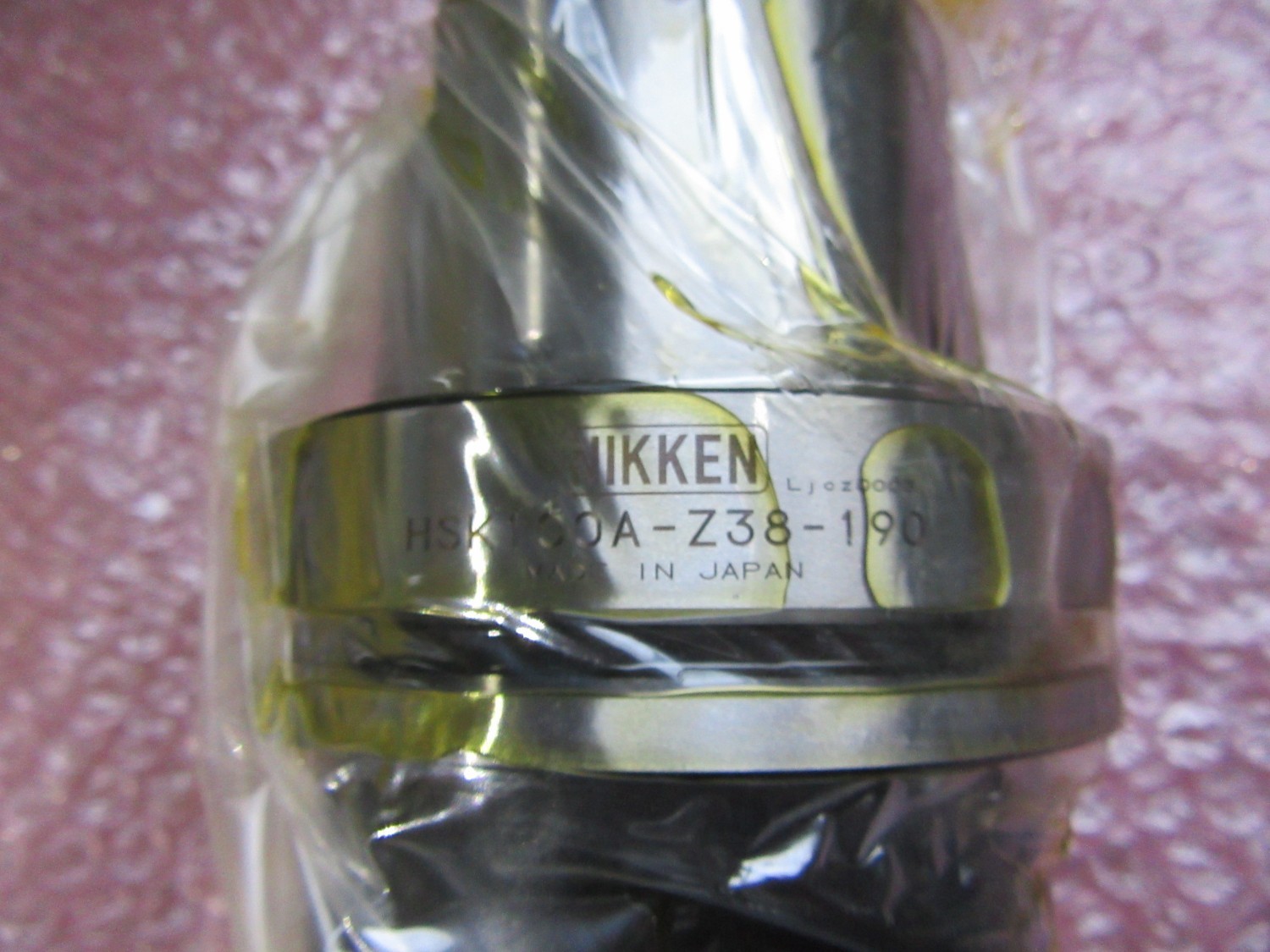 中古HSK-100 HSK100タッパチャックHSK100A-Z38-190 NIKKEN