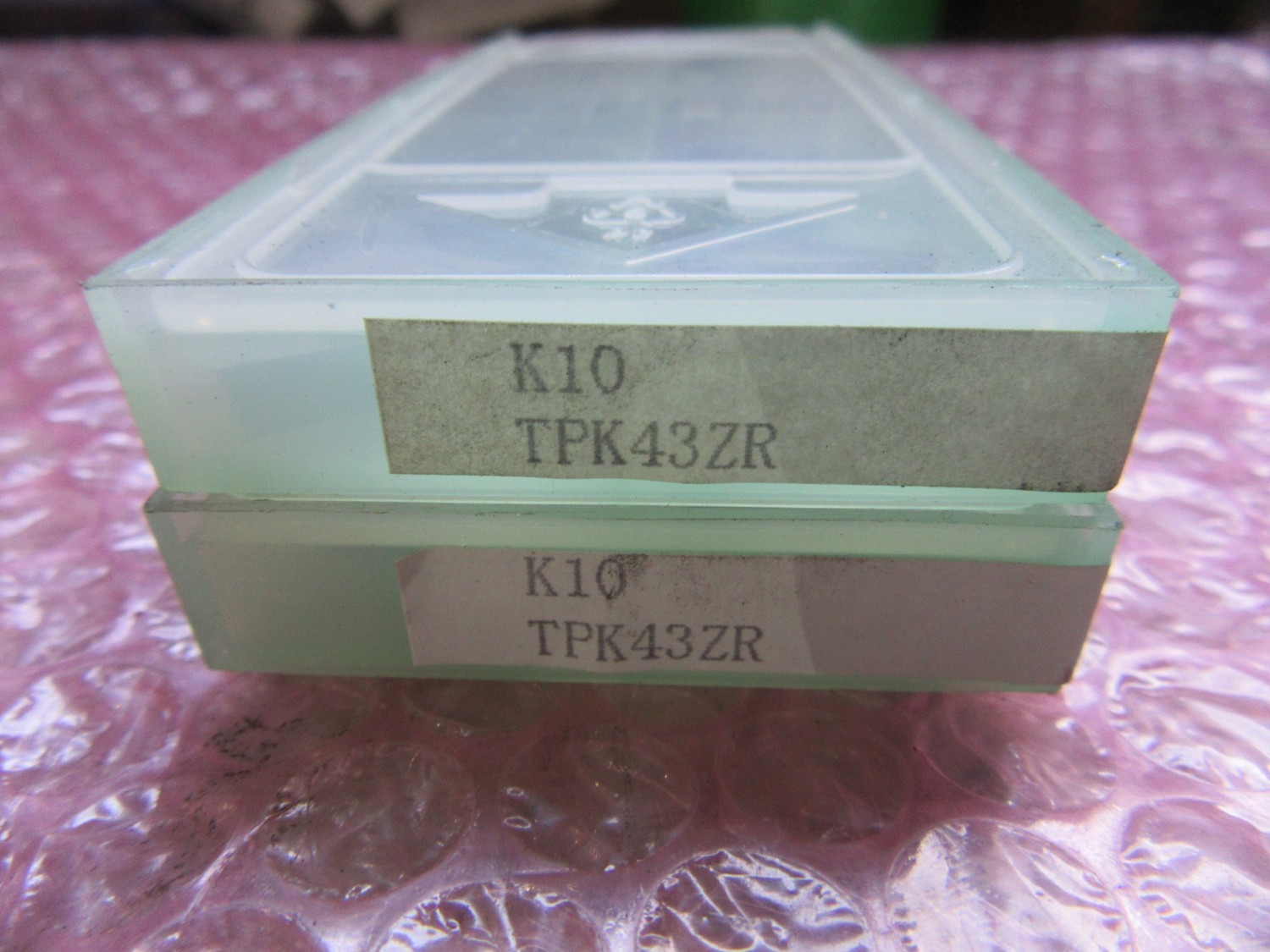 中古インサート（チップ） チップ 2個 K10 TPK43ZR(12212)  サニー精工