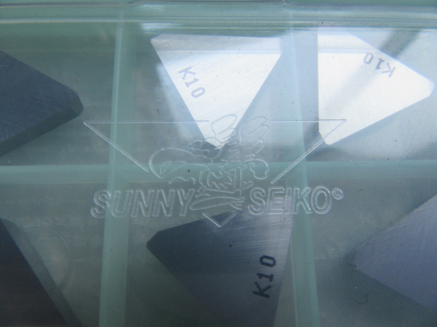 中古Cutting Exchange Chip 【チップ 2個】K10 TPK43ZR(12212)   SUNNY SEIKO