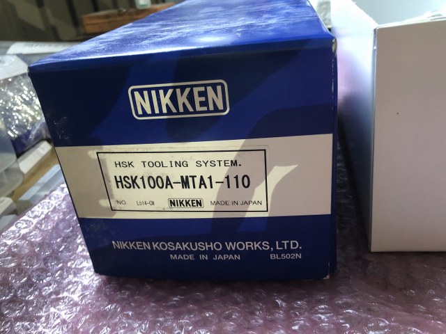 中古HSK-100 【HSKモールステーパスリーブ】HSK100A-MTA1-110 NIKKEN/日研