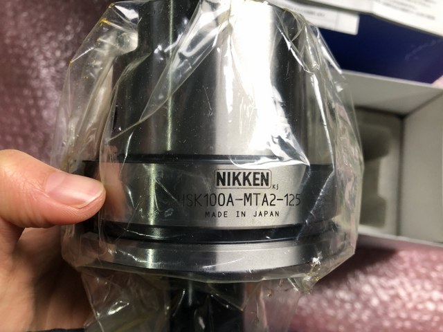 中古その他HSK 【HSKモールステーパスリーブ】HSK100A-MTA2-125 NIKKEN/日研