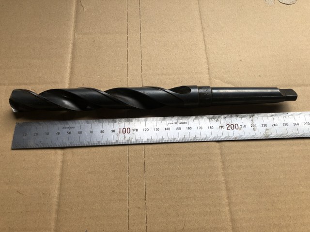 中古Taper shank drills 【テーパーシャンクドリル】φ21.8 unknow