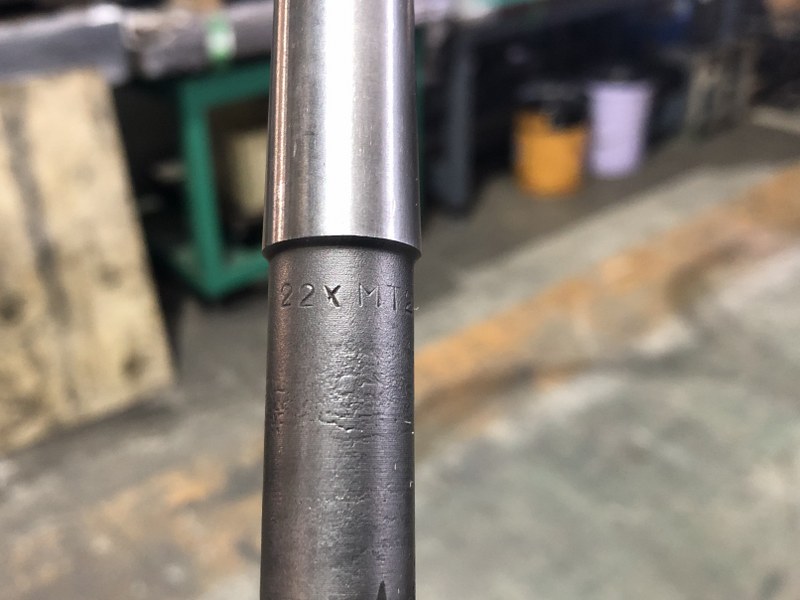 中古Machine reamer [マシンリーマ]22xMT2（SKH2） E.C