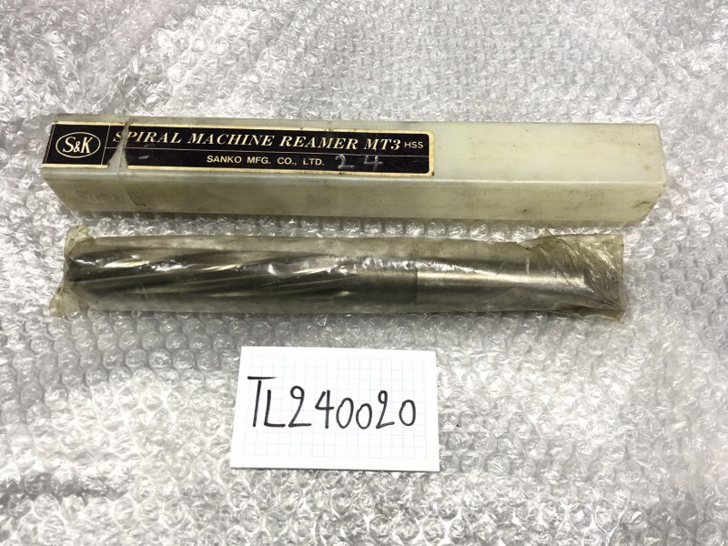 中古Other reamer 【スパイラルマシンリーマー 】24M/M（MT3）HSS S＆K