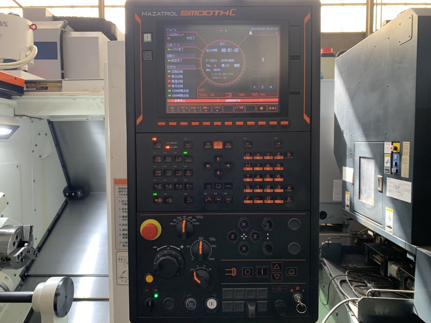 中古CNC Lathe QT100SG MAZAK