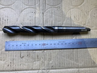中古Taper shank drills 【テーパーシャンクドリル2本】φ18.8,φ19.8 NACHI FORGE