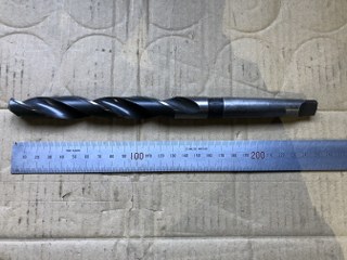 中古Taper shank drills 【テーパーシャンクドリル2本】φ18.8,φ19.8 NACHI FORGE