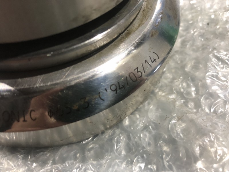 中古セット 【タレパン金型（セット）】パンチ：φ65.0（’94/03/14）　ダイ：φ65.3（’94/03/14） コニック/Conic