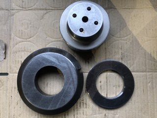 中古Set 【タレパン金型（セット）】パンチ：φ55.0　ダイ：φ55.3 アマダ/AMADA