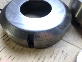 中古Set 【タレパン金型（セット）】パンチ：φ55.0　ダイ：φ55.3 アマダ/AMADA
