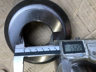 中古Set 【タレパン金型（セット）】パンチ：φ55.0　ダイ：φ55.3 アマダ/AMADA
