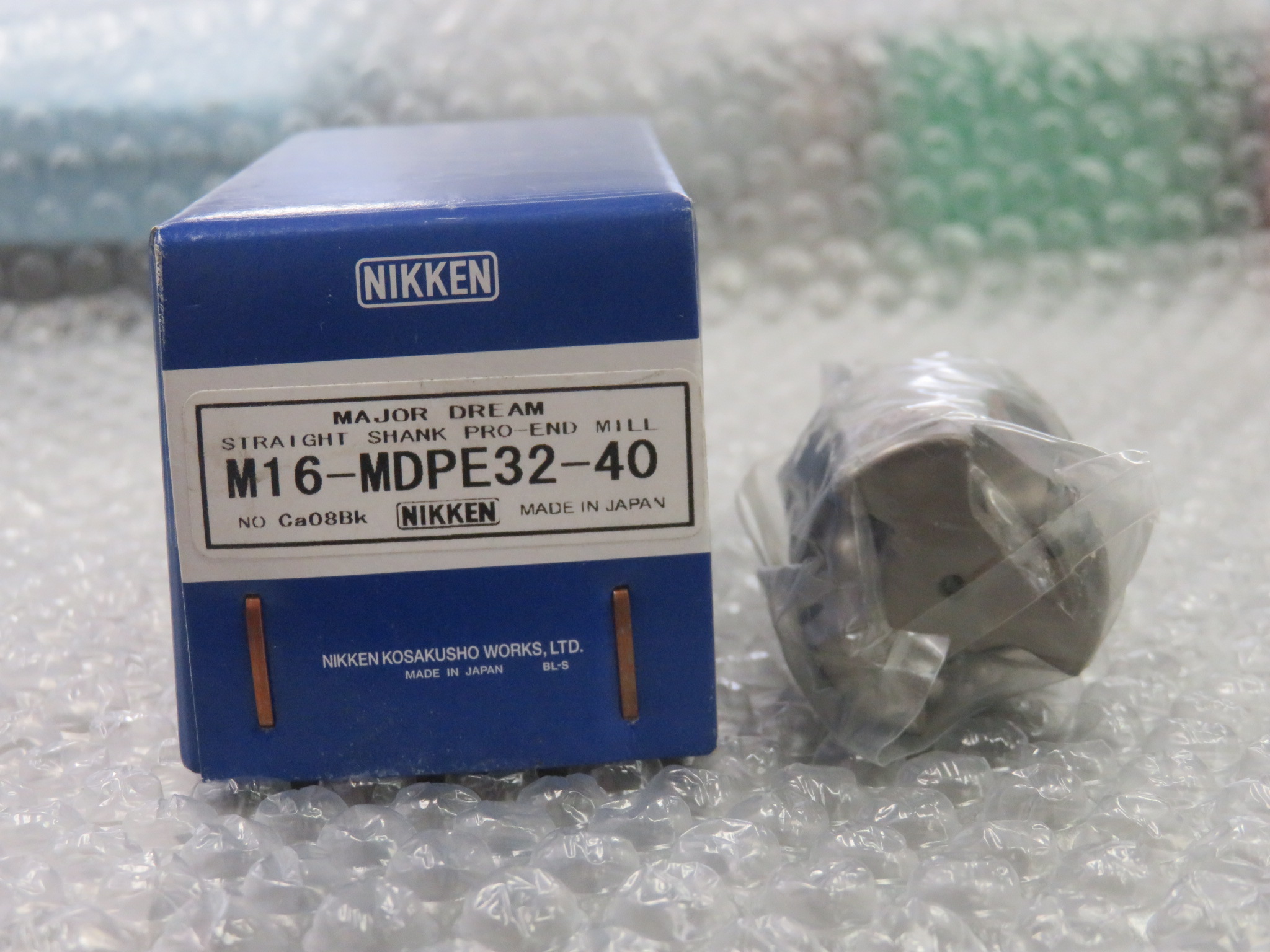 中古Tooling 【メジャードリームプロエンドミル ヘッド】M16-MDPE32-40 NIKKEN/日研