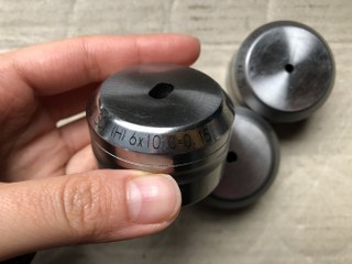 中古Die タレパン金型（ダイ）3個 コニック/Conic