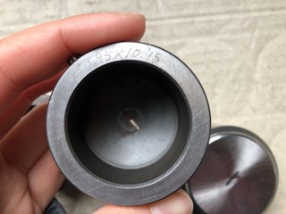 中古Die 【タレパン金型（ダイ）3個】①1.55x8.65　②0.95x10.15　③0.95x8.65 unknow