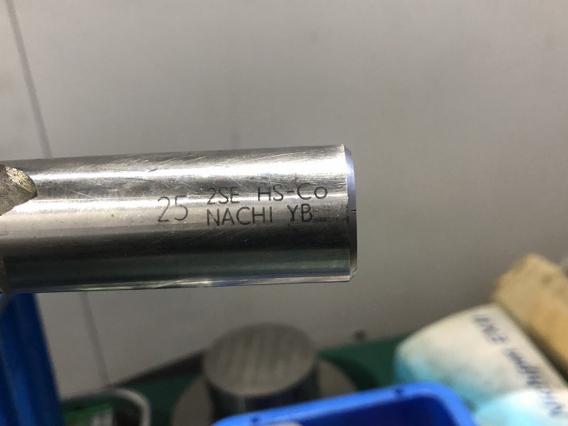 中古End mill [エンドミル]25 2SE HS-Co NACHI/ナチ不二越