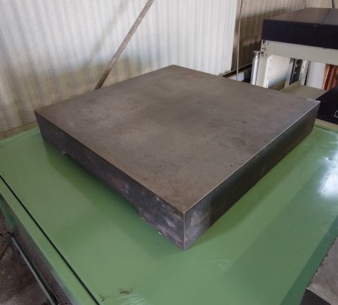 中古Iron surface plate 450×450×75 