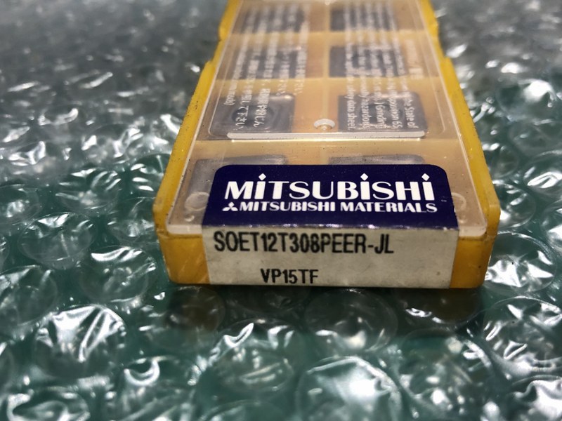中古Cutting Exchange Chip [チップ]SOET12T308PEER-JL VP15TF 三菱マテリアル / MITSUBISHI