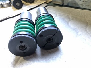中古Short 【タレパン金型(パンチ）2本】①1.0　②2.0 アマダ/AMADA