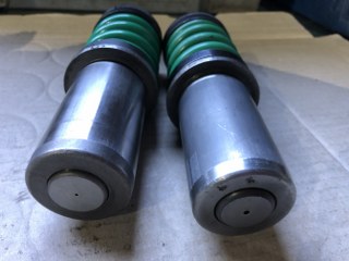 中古Short 【タレパン金型(パンチ）2本】①1.0　②2.0 アマダ/AMADA