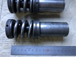 中古Short 【タレパン金型(パンチ）2本】①26.0 ②30.0 unknow