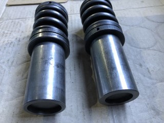 中古Short 【タレパン金型(パンチ）2本】①26.0 ②30.0 unknow