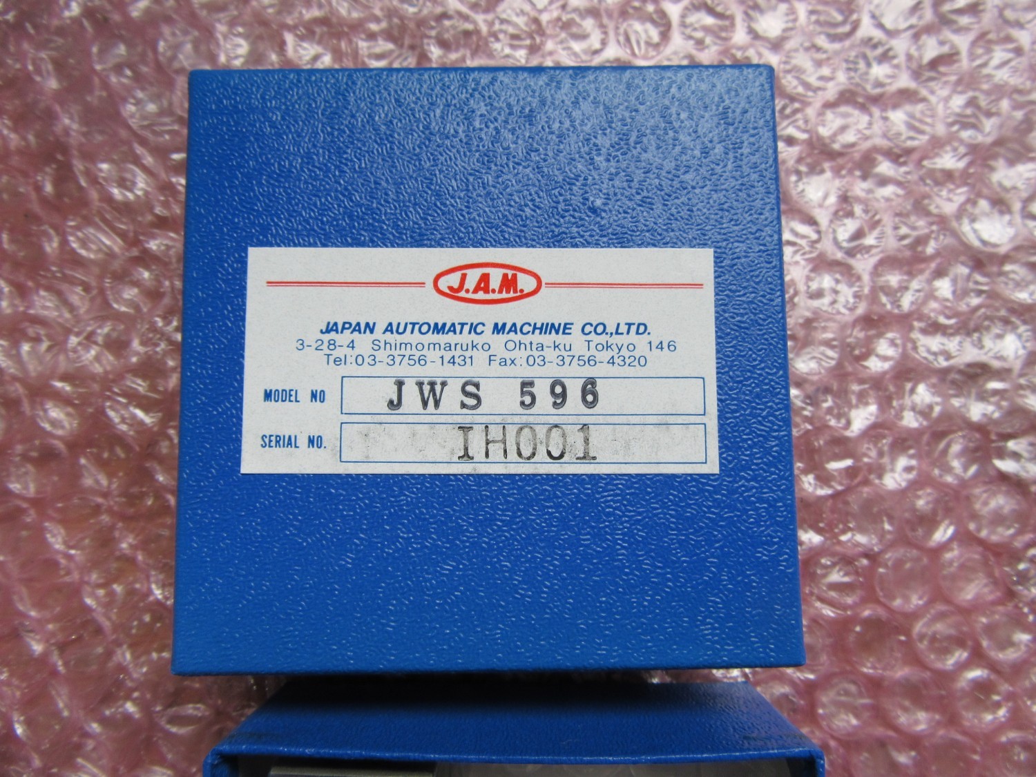 中古Other 【ワイヤーカットバイス用オプション】JWS596 JAM