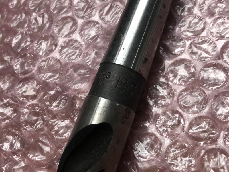 中古Taper shank drills 【テーパーシャンクドリル】HSSシリーズφ18.7 NACHI FORCE