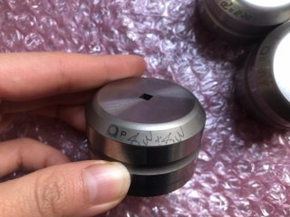 中古Die 【タレパン金型（ダイ）3個】①4.3x4.3　②5.9　③v4869156001 アマダ/AMADA