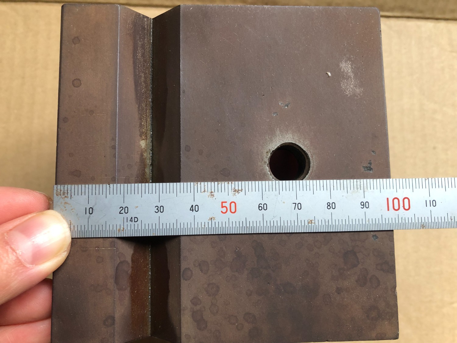 中古Other 【V溝付桝型ブロック】サイズ：100x100mm unknow