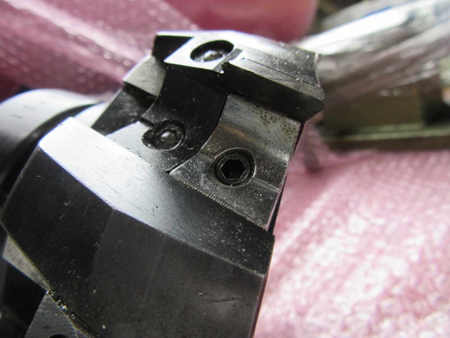 中古Iron surface plate フェイスミルアーバーNT5-6【15408】フェイス：Tungaloy　PD8506R　 不明