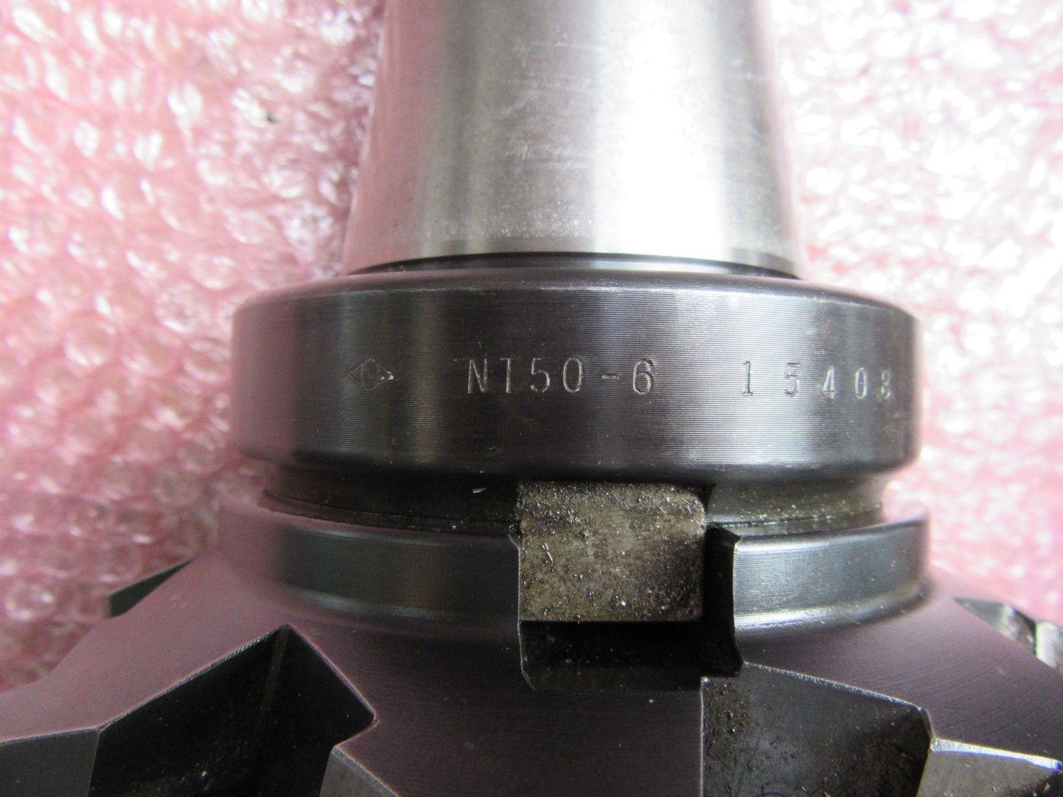 中古Iron surface plate フェイスミルアーバーNT5-6【15408】フェイス：Tungaloy　PD8506R　 不明