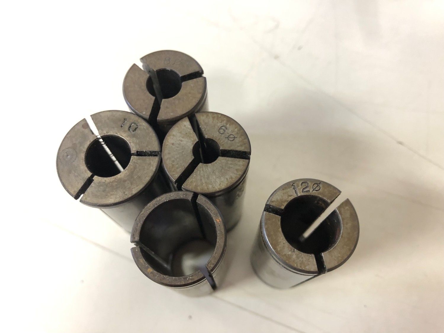 中古Straight collet 【ストレートコレット】φ6,φ8,φ10,φ12 unknow