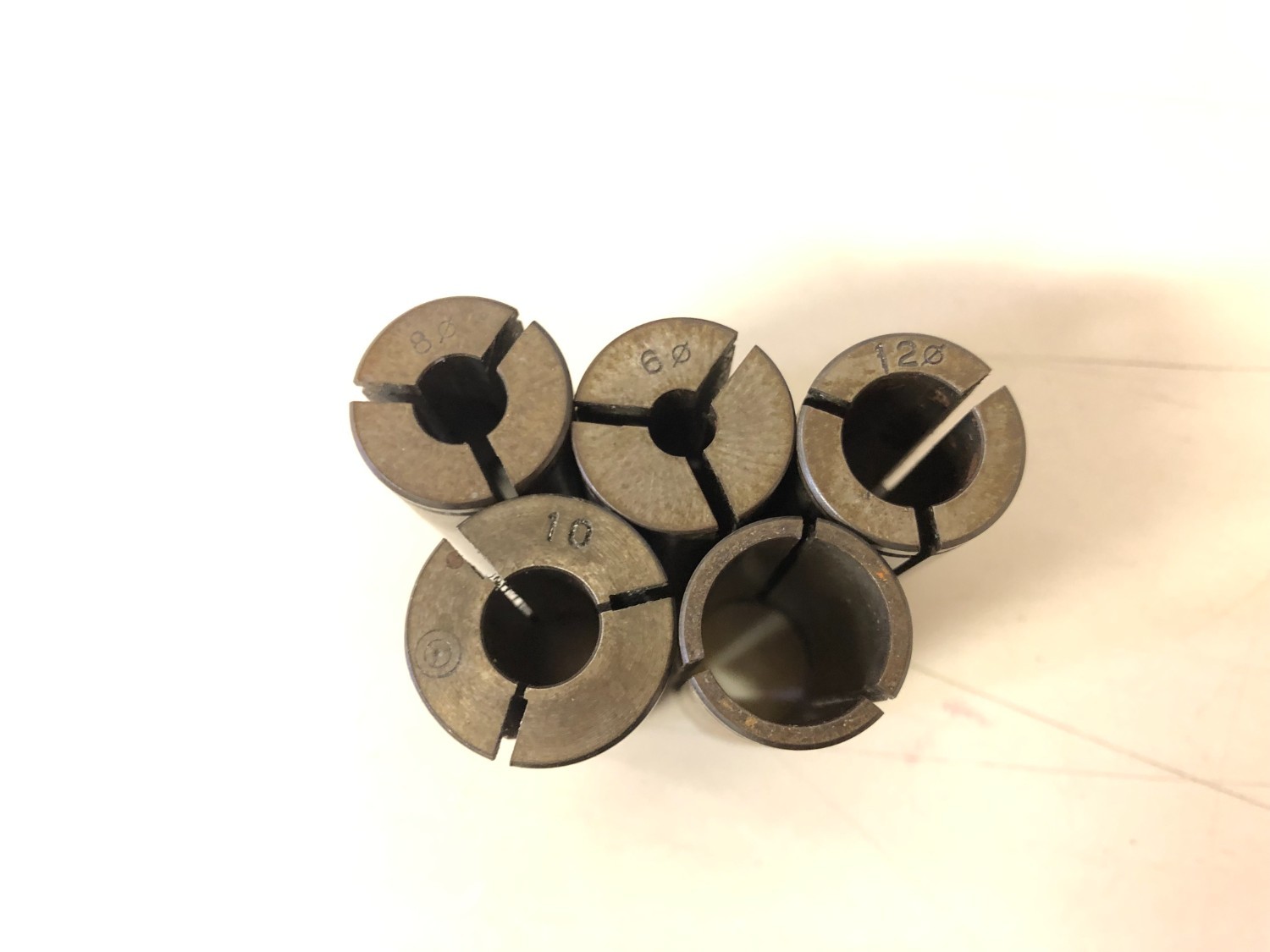 中古Straight collet 【ストレートコレット】φ6,φ8,φ10,φ12 unknow