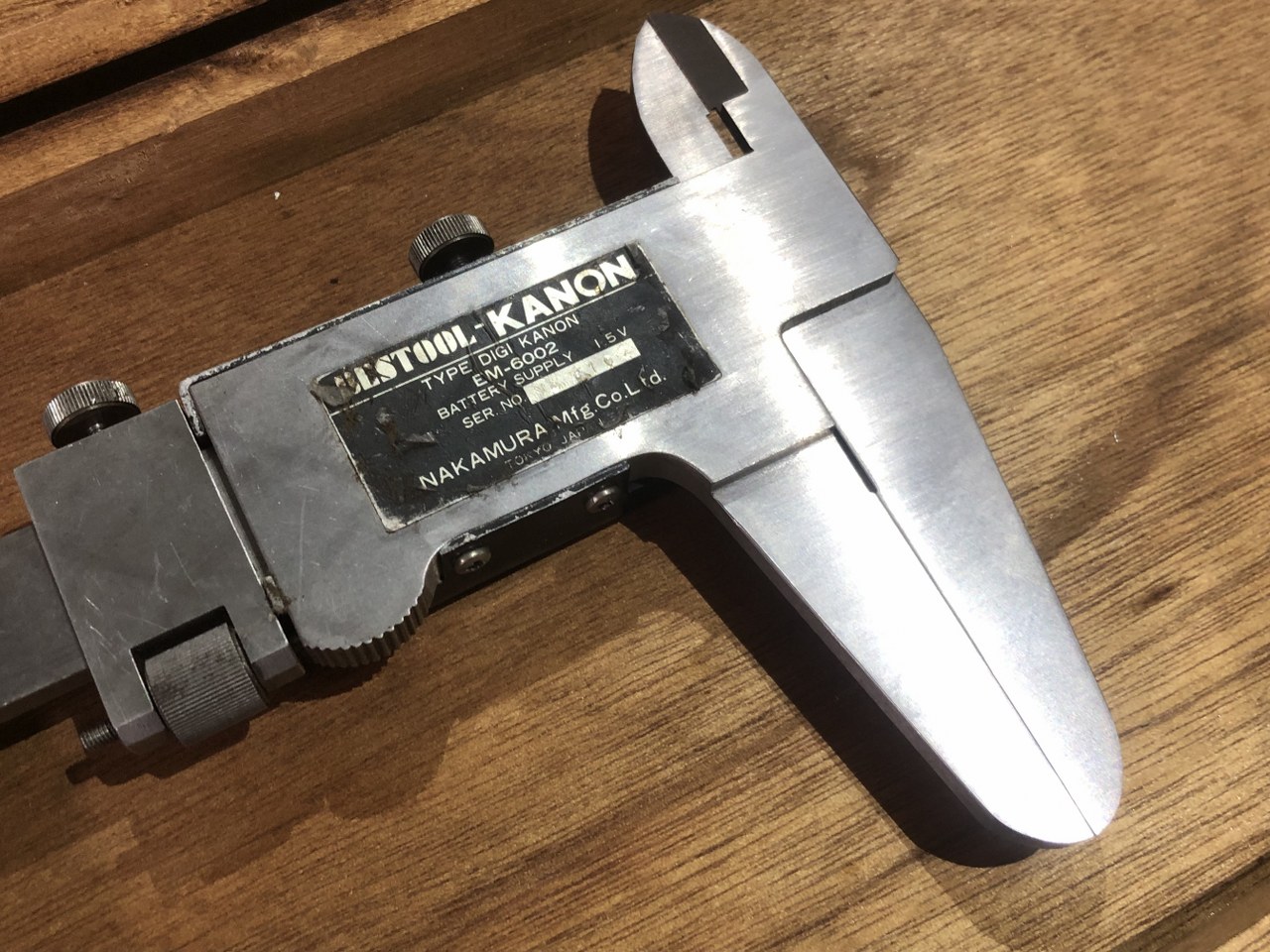 中古Vernier caliper 【ノギス】EM-6002 KANON/カノン