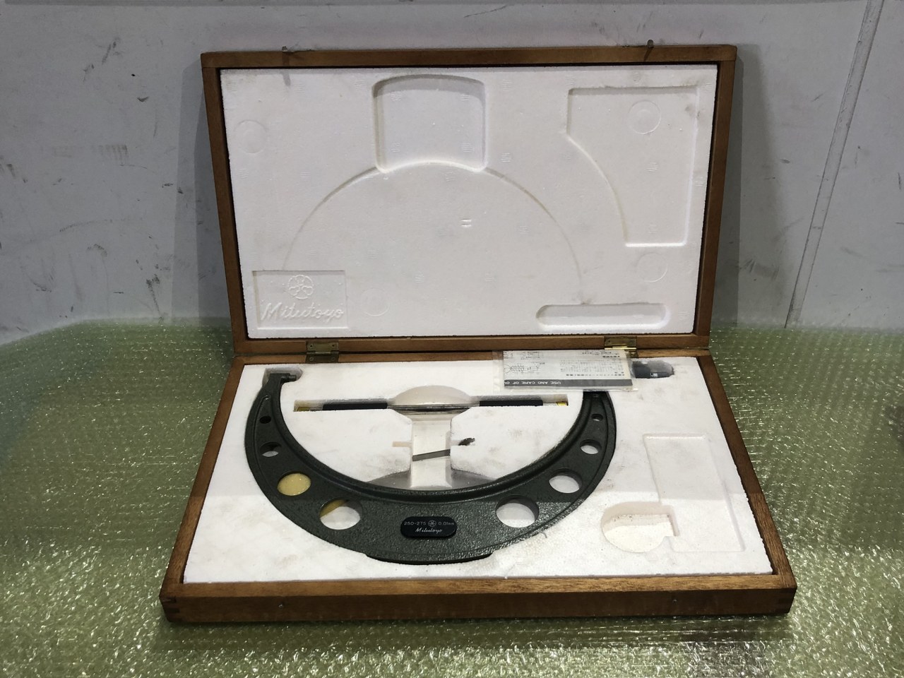 中古Outside micrometer 【外側マイクロメータ】103-147　OM-275 ミツトヨ/Mitutoyo