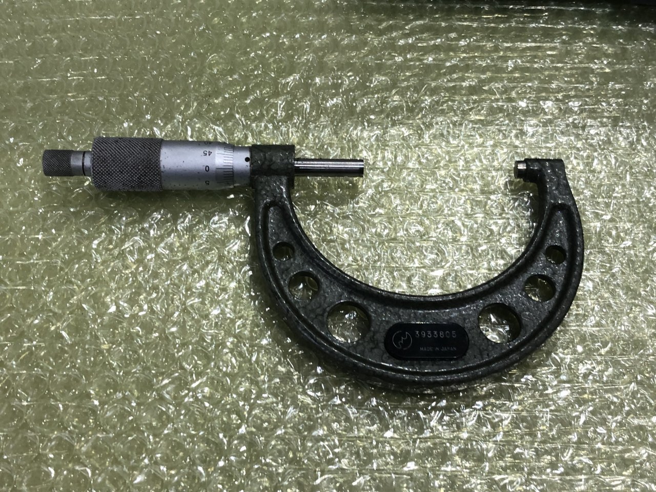 中古外側マイクロメーター 【外側マイクロメータ】測定範囲：50-75mm ミツトヨ/Mitutoyo