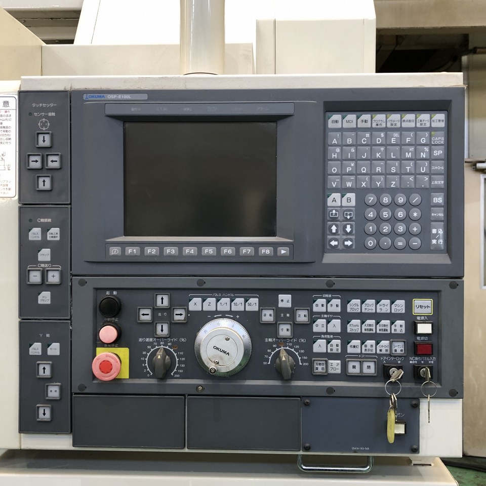 中古NC旋盤 NC旋盤【LB-300MY】 オークマ