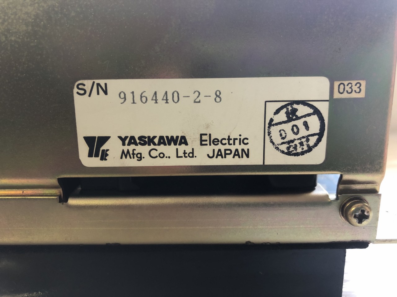 中古お買い得品・1山販売等 【サーボパック SERVOPACK】CACR-SR10SB1AFY118 安川電機 YASKAWA ELECTRIC