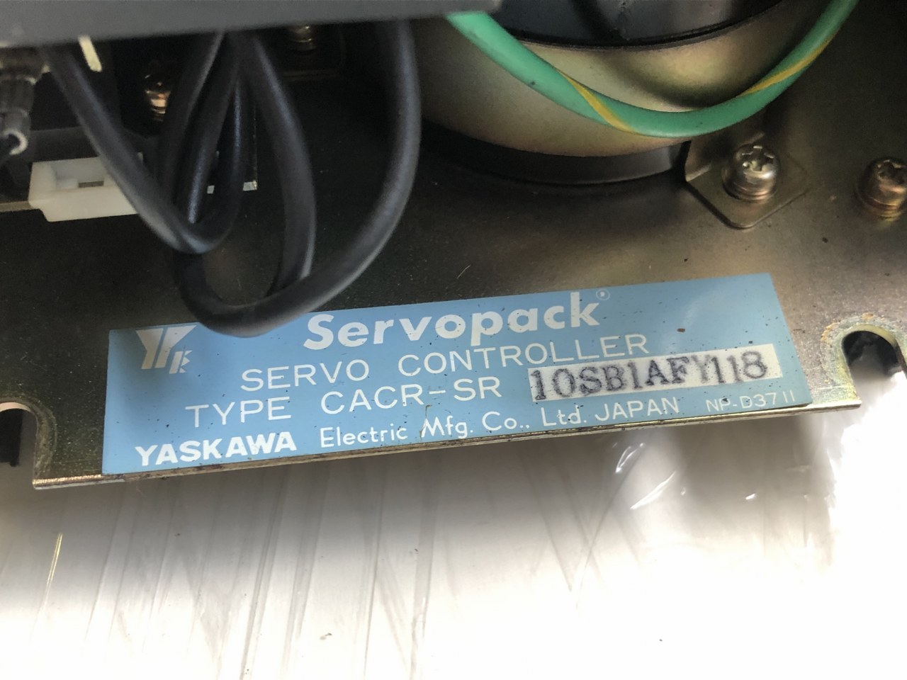 中古お買い得品・1山販売等 【サーボパック SERVOPACK】CACR-SR10SB1AFY118 安川電機 YASKAWA ELECTRIC