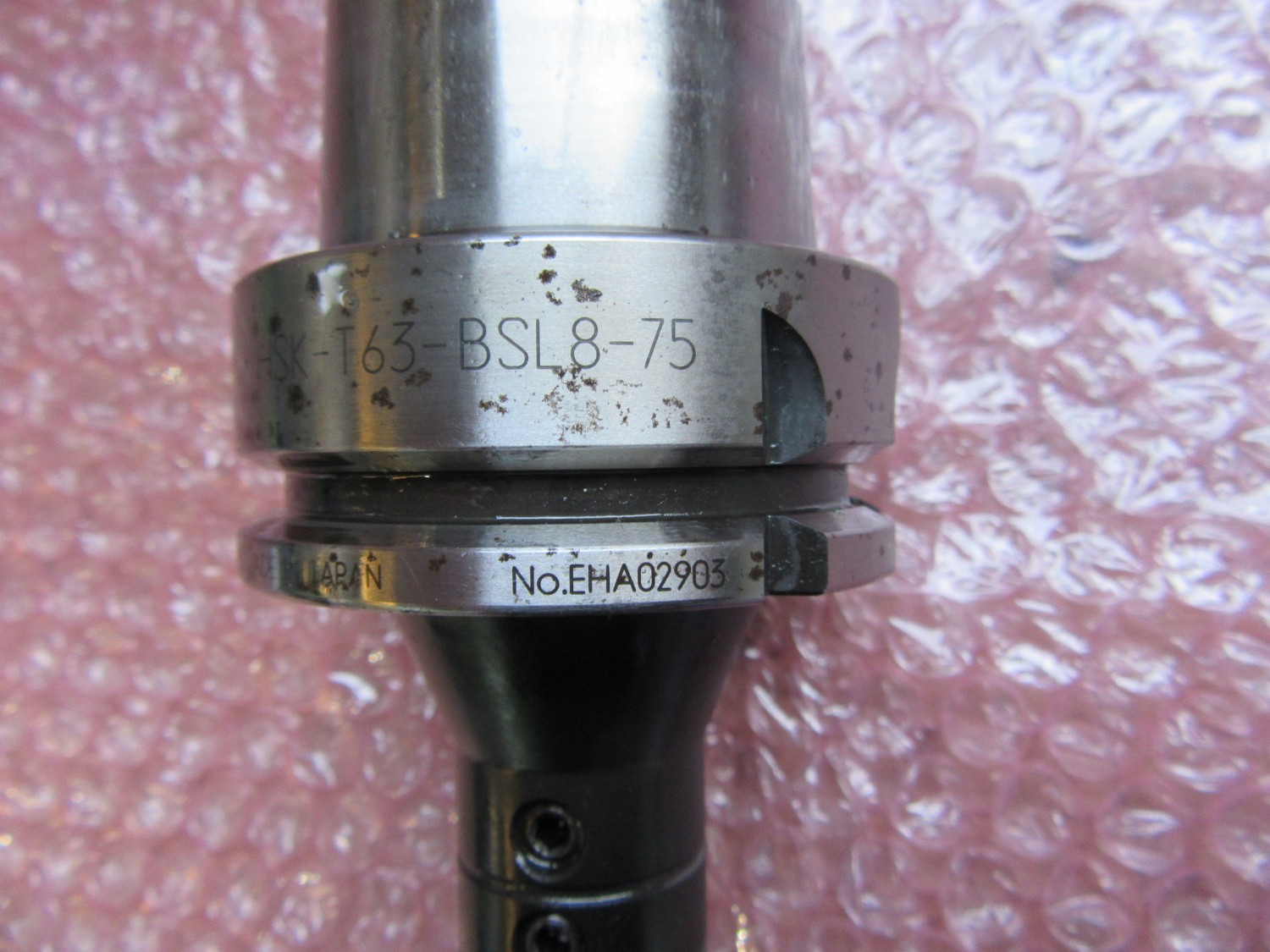 中古HSK-63 【サイドロックホルダー】HSK-T63-BSL8-75  ビッグ