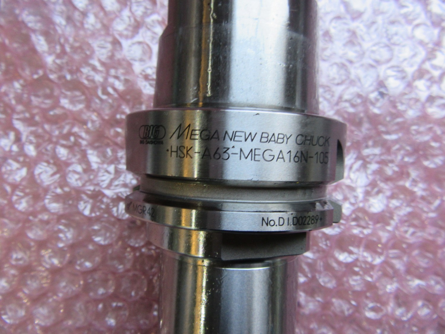 中古HSK-63 【メガニューベビーチャック】HSK-A63-MEGA16N-105  BIG