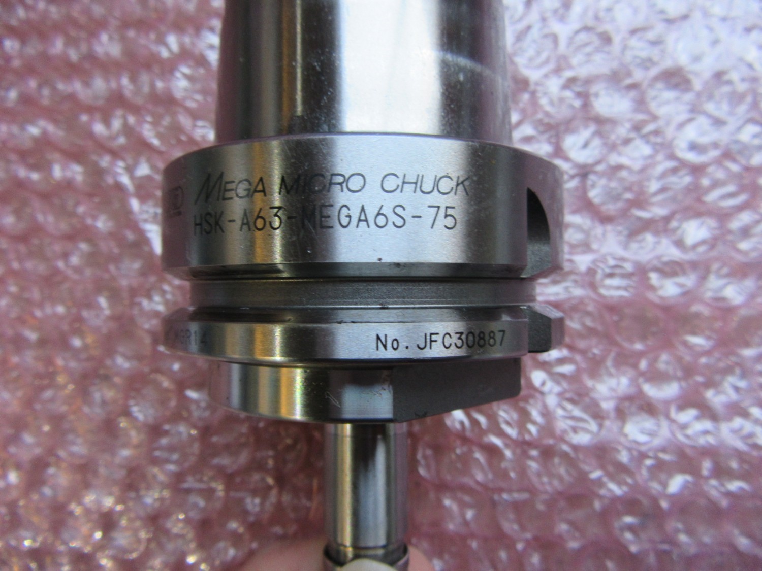 中古HSK-63 【メガニューベビーチャック】HSK-A63-MEGA6S-75  BIG