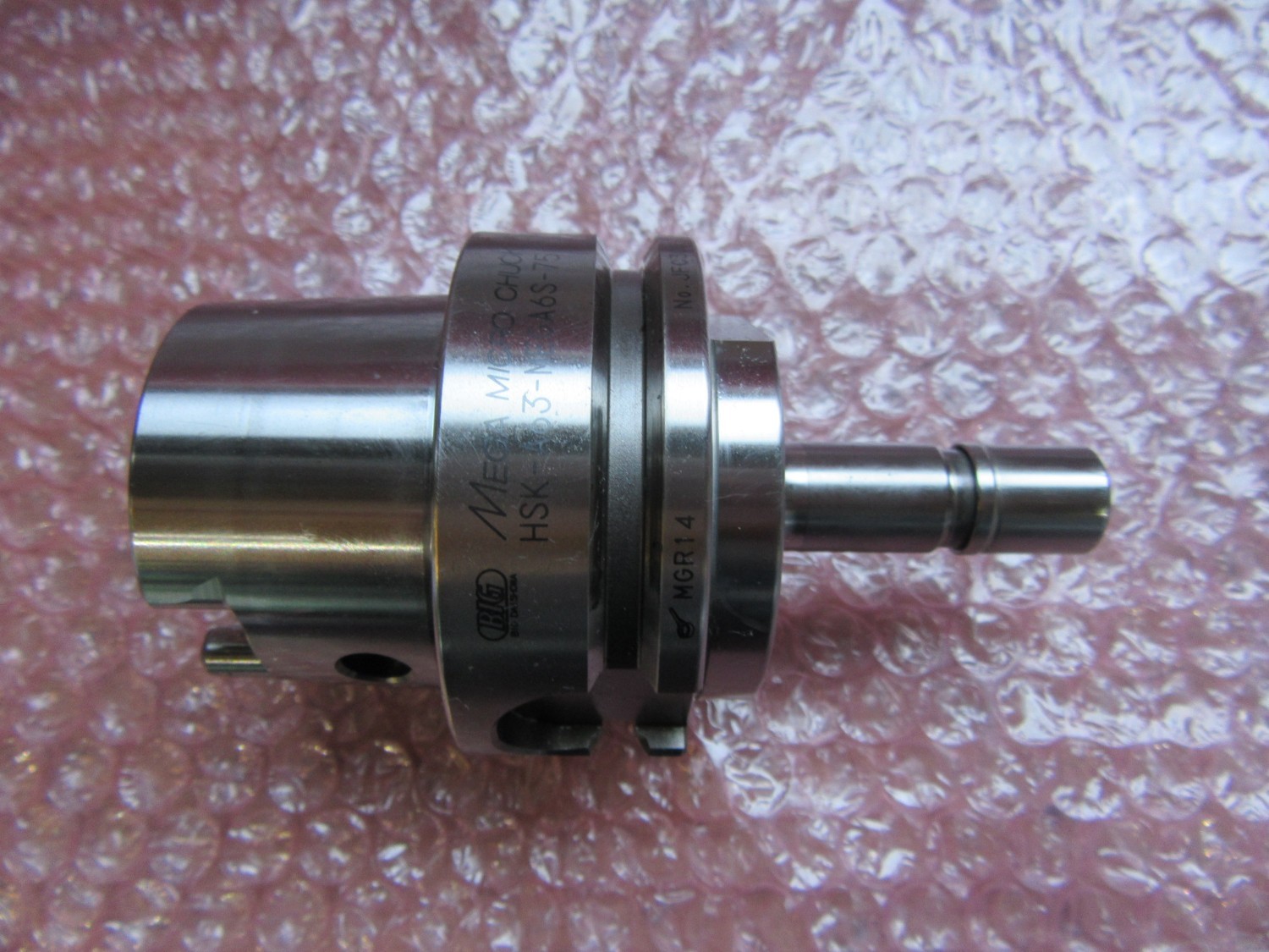 中古HSK-63 【メガニューベビーチャック】HSK-A63-MEGA6S-75  BIG