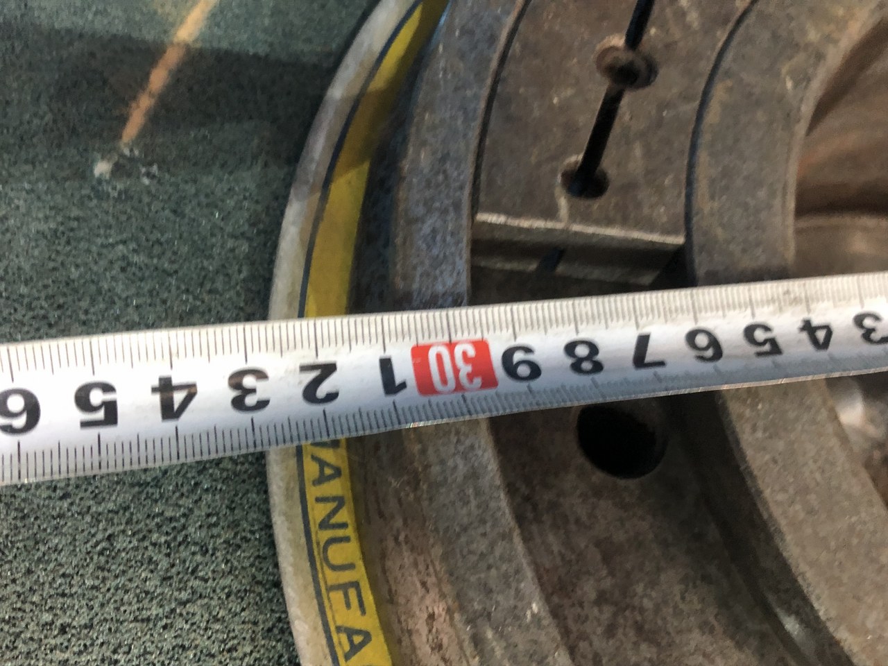 中古フランジ 【砥石フランジ】オークマの円筒研削盤（GP47）用 不明