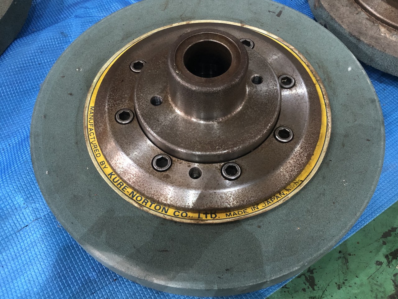 中古フランジ 【砥石フランジ】オークマの円筒研削盤（GP47）用 不明