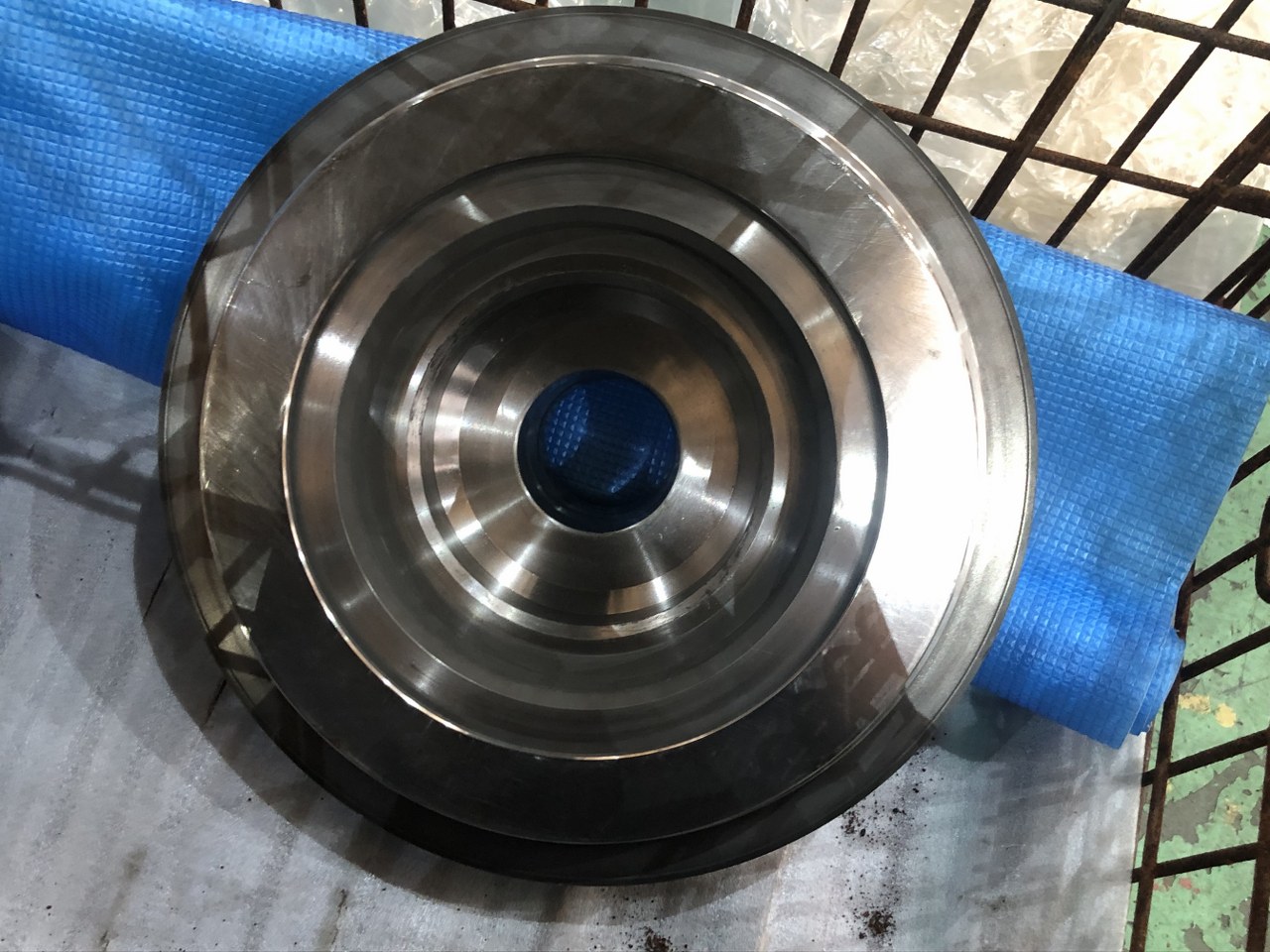 中古Flange 【砥石フランジ】シギヤの円筒研削盤（GP45）用 Unknown