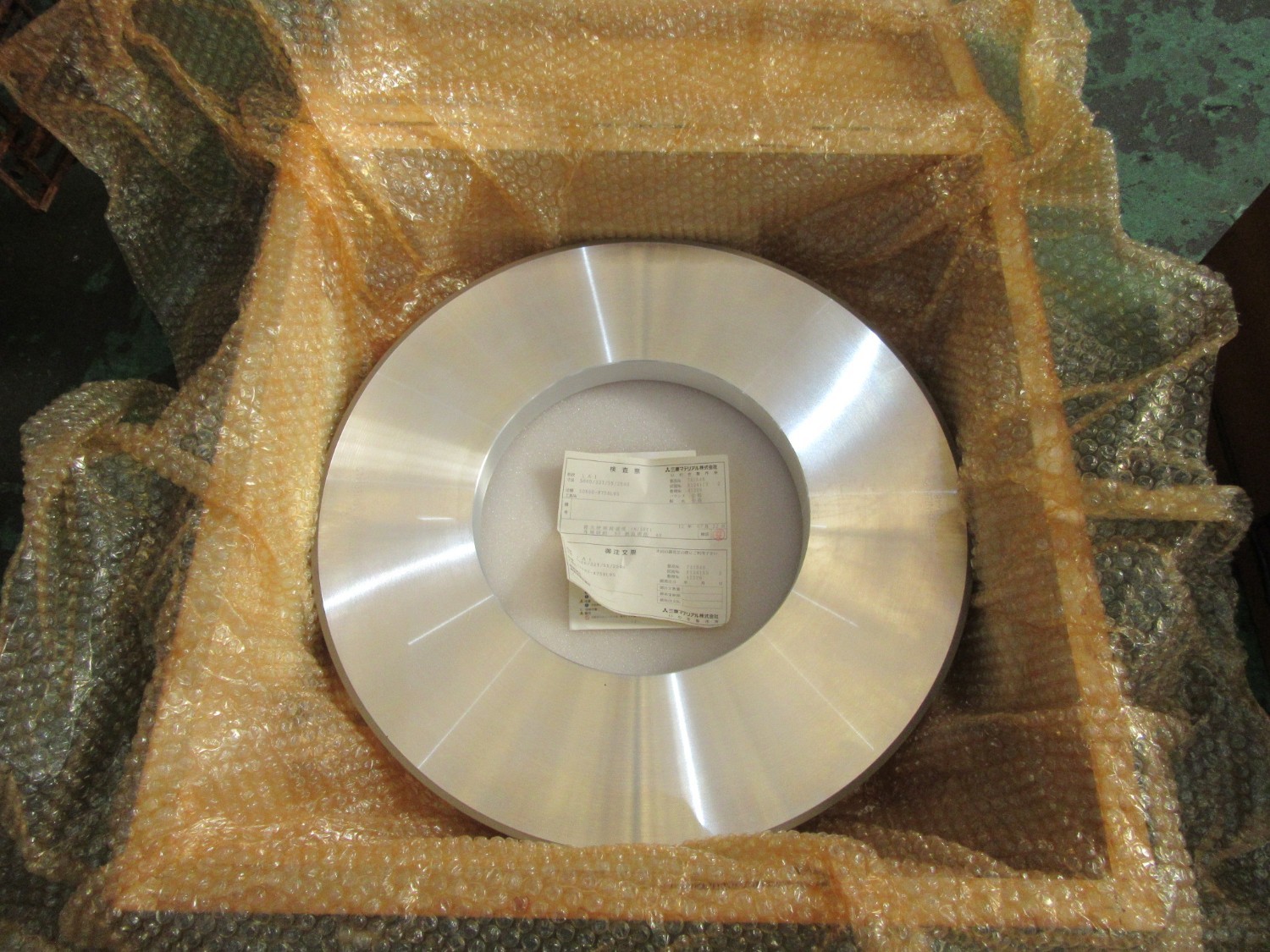 中古Flange ダイヤモンドホイール【外径：500】　 Mitsubishi Materials